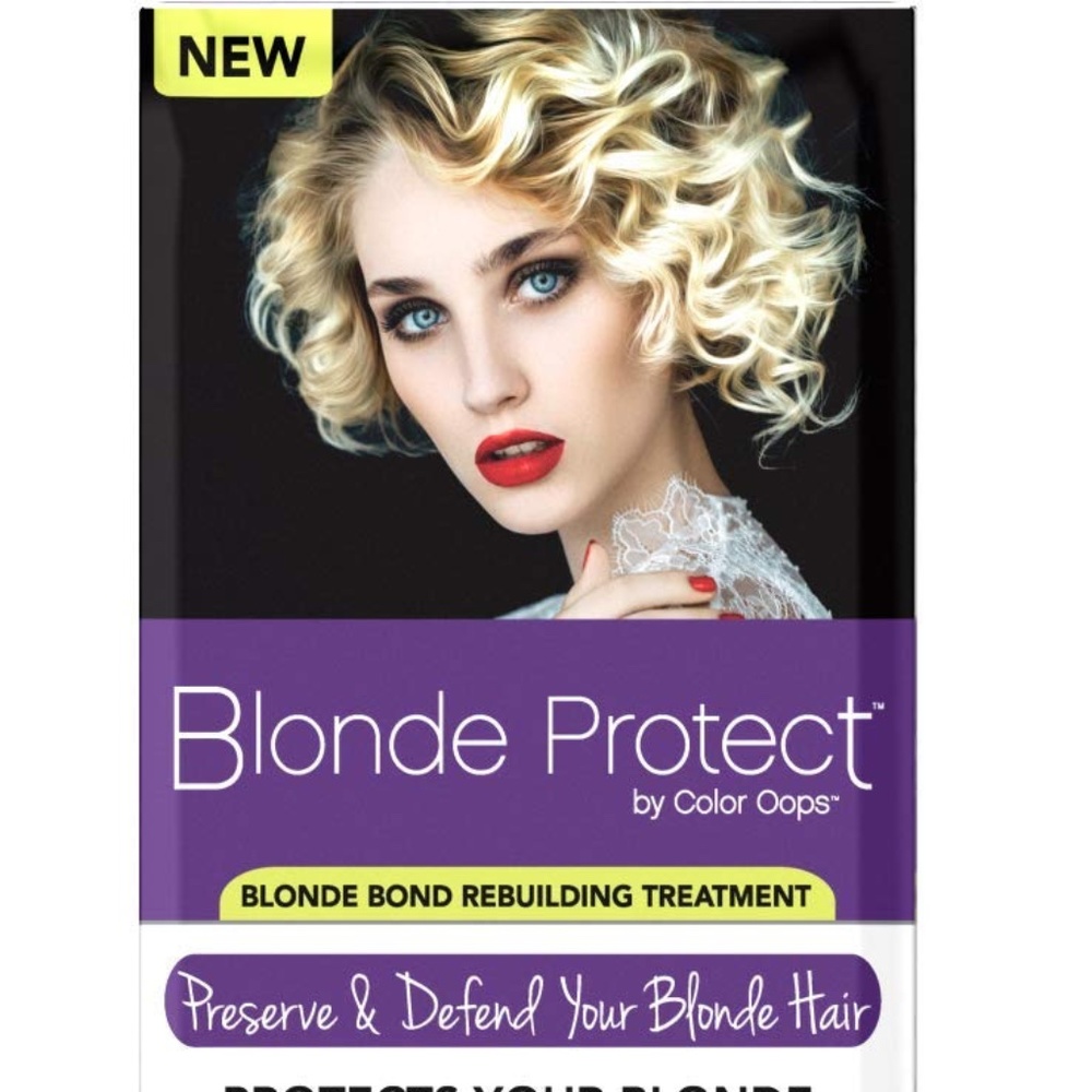Blonde Protect by Color Oops Bond Rebuilding Treatment Kit Brand Set Of 3